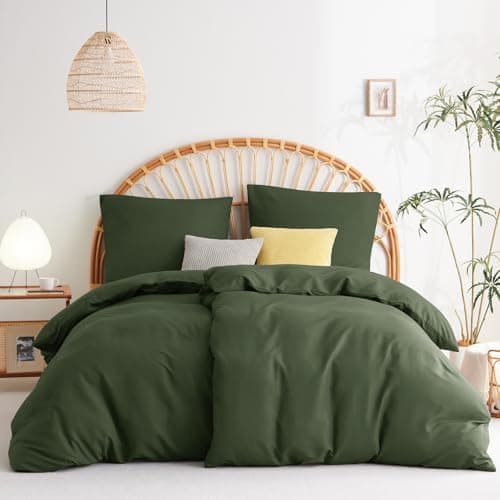 WAVVE Bettwäsche 135x200 – 4‑teiliges Mikrofaser‑Set Anthrazit (inkl. 2×80×80 cm Kissenbezüge) mit Reißverschluss, OEKO‑
