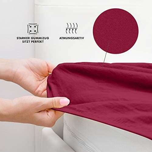 Jacobson Premium Frottee-Spannbettlaken aus Baumwolle, 200 g/m² (120–130 x 200 cm) – Grau