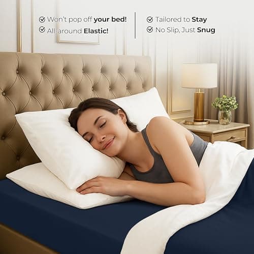 Utopia Bedding 2er-Set Spannbettlaken 140 x 200 cm – OEKO-TEX MADE IN GREEN zertifiziert – 35 cm Tiefe Tasche