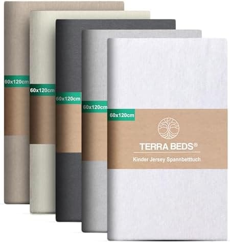 Premium Spannbettlaken 140x200–160x200 cm | 100% Baumwoll‑Jersey 160 g/m² | OEKO‑TEX MADE IN GREEN | 10 Farben