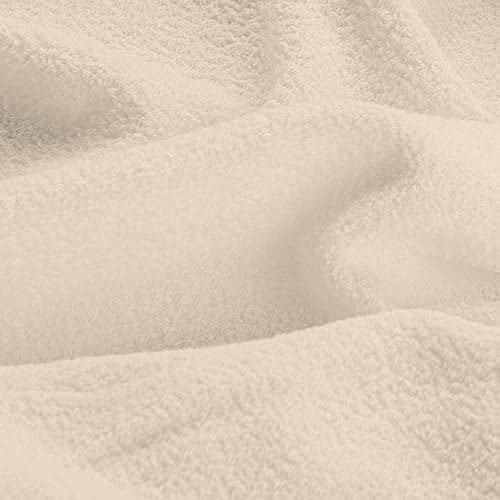 STUDIO Basic Frottee-Spannbettlaken 90 x 200 cm – weiches 80% Baumwolle/20% Polyester, elastisch & bügelfrei, OEKO-TEX f