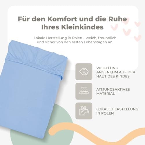 Soft Dream Spannbettlaken 90x200 cm Dunkelgrau – 100% gekämmte Baumwolle Jersey – für Kinder- & Juniorbett