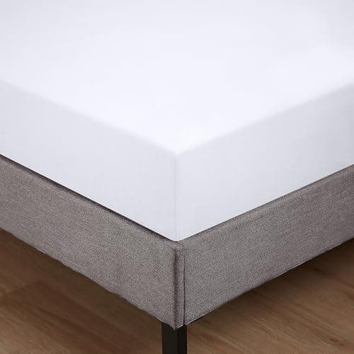 Jersey-Spannbettlaken 100% Baumwolle – 100% gekämmte Baumwolle, 90 x 200 cm (Steghöhe 27 cm)