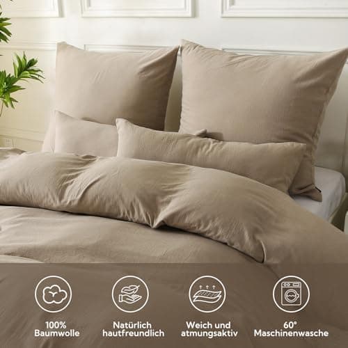 SOULFUL Doppelte Musselin-Kissenbezug 40x80 cm – Baumwolle, OEKO-TEX STANDARD 100
