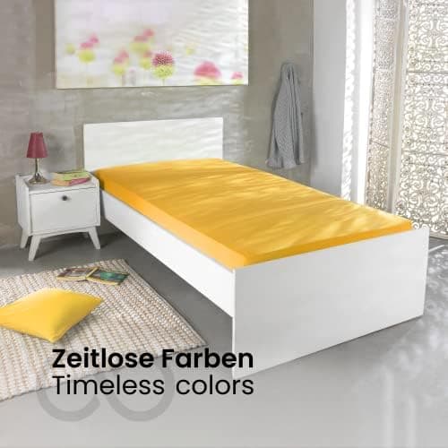 Jersey-Spannbettlaken 100% Baumwolle 180×200–200×200 cm
