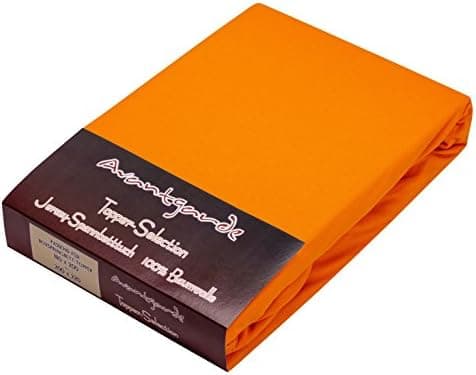 AVANTGARDE Spannbettlaken 180x200–200x220 cm, 40 cm Steg – 100% Jersey-Baumwolle 170 g/m², OEKO-TEX – passend für Boxspr