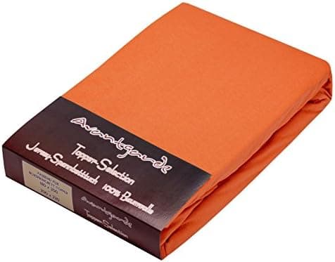 AVANTGARDE Spannbettlaken 180x200–200x220 cm, 40 cm Steg – 100% Jersey-Baumwolle 170 g/m², OEKO-TEX – passend für Boxspr