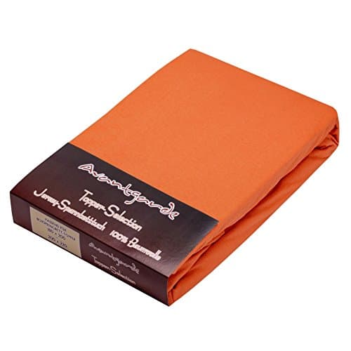 AVANTGARDE Spannbettlaken 180x200–200x220 cm, 40 cm Steg – 100% Jersey-Baumwolle 170 g/m², OEKO-TEX – passend für Boxspr