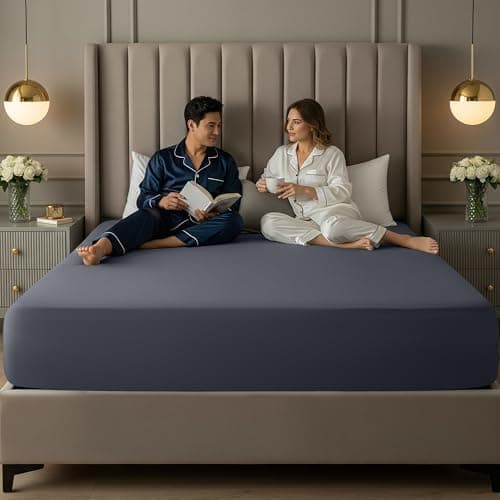 Utopia Bedding 2er-Set Spannbettlaken 140 x 200 cm – OEKO-TEX MADE IN GREEN zertifiziert – 35 cm Tiefe Tasche