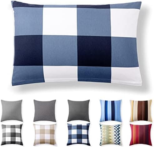 2er-Set Kissenbezüge 40 x 80 cm – Renforcé, 100% Baumwolle, superweich mit Reißverschluss, Babyrosa