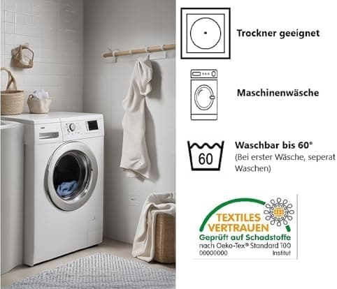 EXKLUSIV HEIMTEXTIL Jersey-Spannbettlaken 90–100 x 200 cm, bis 25 cm Matratzenhöhe – 100% Baumwolle, Öko‑Tex zertifizier