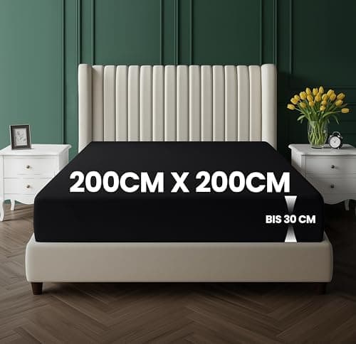 Utopia Bedding Spannbettlaken 120 x 200 cm für Matratzen bis 30 cm – gebürstete Mikrofaser, OEKO‑TEX® STANDARD 100