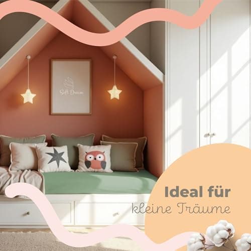 Soft Dream Spannbettlaken 90x200 cm Dunkelgrau – 100% gekämmte Baumwolle Jersey – für Kinder- & Juniorbett