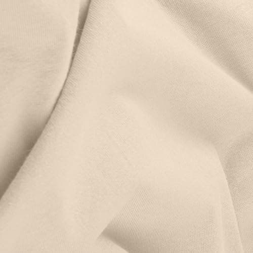STUDIO Spannbettlaken Jersey – 97 % Baumwolle / 3 % Elastan – 120×200 / 120×220 / 130×200 / 130×220 cm, passend für Matr