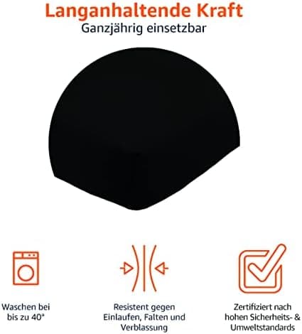 Amazon Basics Spannbettlaken – Mikrofaser Spannbetttuch 150 x 200 x 30 cm (für Matratzen bis 30 cm)