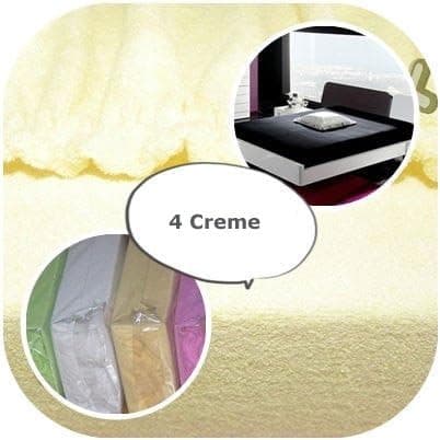 Elastisches Jersey-Spannbettlaken 90x180 cm – 100% Baumwolle, kuschelig warm