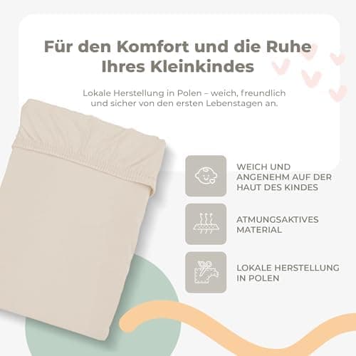 Soft Dream Spannbettlaken 90x200 cm Dunkelgrau – 100% gekämmte Baumwolle Jersey – für Kinder- & Juniorbett