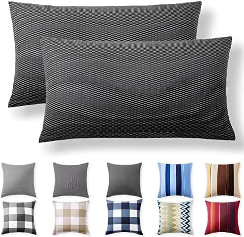 2er-Set Kissenbezüge 40 x 80 cm – Renforcé, 100% Baumwolle, superweich mit Reißverschluss, Babyrosa