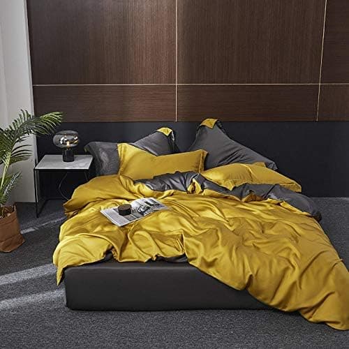 Tencel Bettwäsche-Set, 4-teilig (200×200 cm) – seidenweich & atmungsaktiv, Matcha Grün