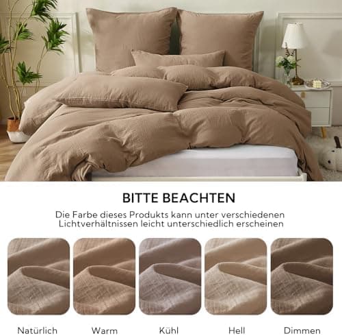 SOULFUL Doppelte Musselin-Kissenbezug 40x80 cm – Baumwolle, OEKO-TEX STANDARD 100