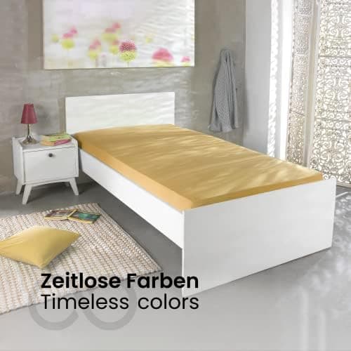 Jersey-Spannbettlaken 100% Baumwolle 180×200–200×200 cm