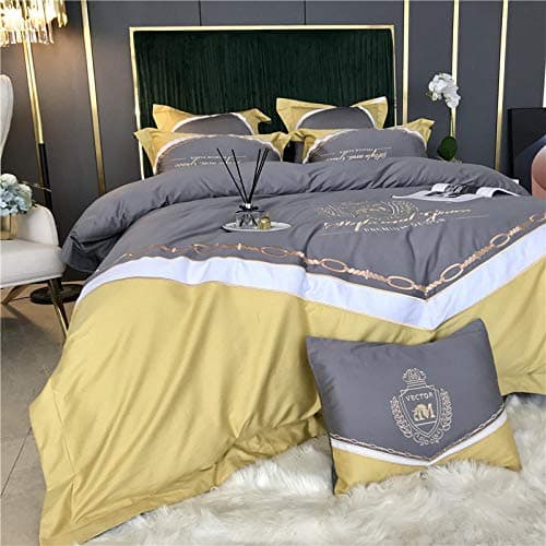 4‑teiliges Bettwäsche‑Set 200×230 cm – 100% reine Baumwolle