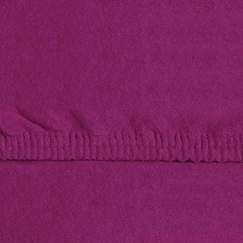 NatureMark Jersey-Spannbettlaken – 100% Baumwolle, 120 x 200 cm (Schoko Braun)
