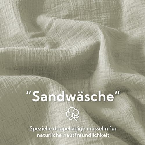 SOULFUL Doppelte Musselin-Kissenbezug 40x80 cm – Baumwolle, OEKO-TEX STANDARD 100