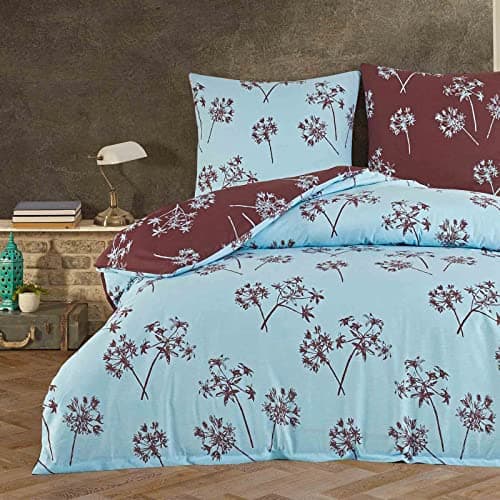 Buymax® Bettwäsche 200x200 3‑teilig (inkl. 2 x 80x80) – 100% Baumwolle Renforcé, OEKO‑TEX STANDARD 100
