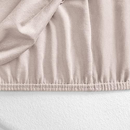Mixibaby Spannbettlaken (Jersey) – 100% Baumwolle, 140 x 200 cm, Schwarz