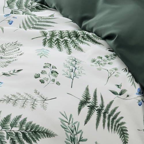 BEDSURE Bettwäsche-Set 135x200 (4-teilig) – Wendebettwäsche OEKO-TEX STANDARD 100 mit Reißverschluss, 2×80x80 Kissenbezü