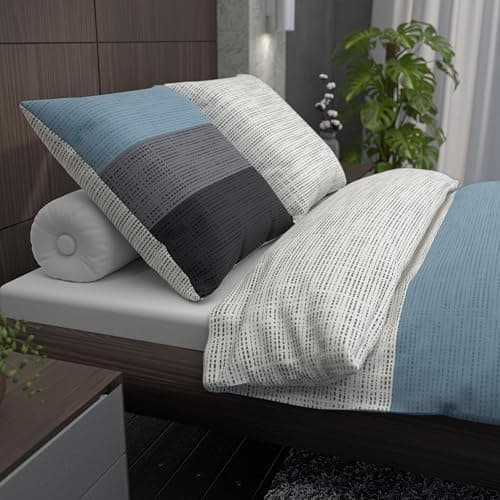 LARAWELL Bettwäsche-Set 135x200 Baumwolle