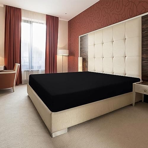 Utopia Bedding 2er-Set Spannbettlaken 140 x 200 cm – OEKO-TEX MADE IN GREEN zertifiziert – 35 cm Tiefe Tasche