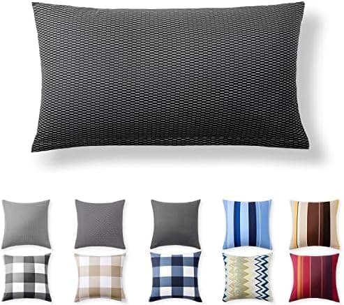 2er-Set Kissenbezüge 40 x 80 cm – Renforcé, 100% Baumwolle, superweich mit Reißverschluss, Babyrosa