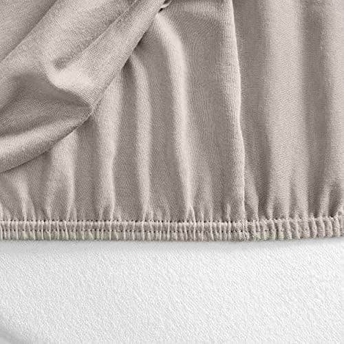 Mixibaby Spannbettlaken (Jersey) – 100% Baumwolle, 140 x 200 cm, Schwarz