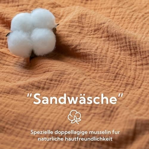 SOULFUL Doppelte Musselin-Kissenbezug 40x80 cm – Baumwolle, OEKO-TEX STANDARD 100