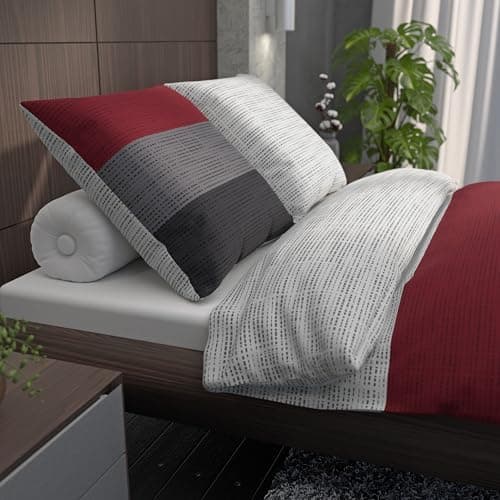 LARAWELL Bettwäsche-Set 135x200 Baumwolle