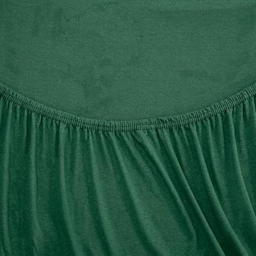 Jersey-Spannbettlaken 100% Baumwolle – 100% gekämmte Baumwolle, 90 x 200 cm (Steghöhe 27 cm)