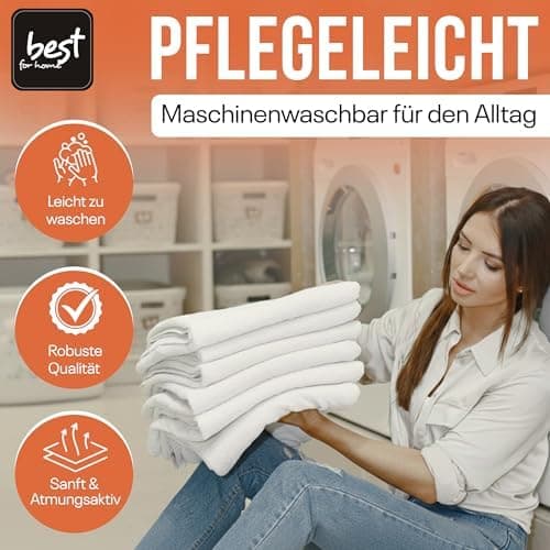 Elastisches Jersey-Spannbettlaken 90x180 cm – 100% Baumwolle, kuschelig warm