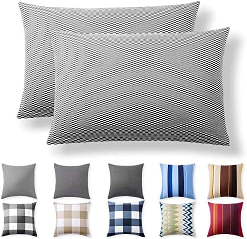 2er-Set Kissenbezüge 40 x 80 cm – Renforcé, 100% Baumwolle, superweich mit Reißverschluss, Babyrosa