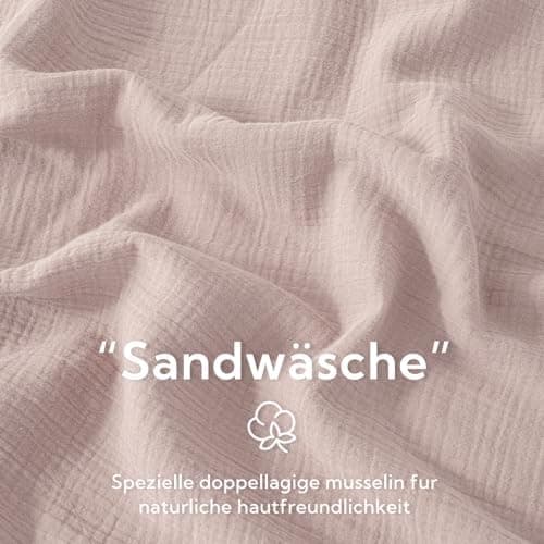 SOULFUL Doppelte Musselin-Kissenbezug 40x80 cm – Baumwolle, OEKO-TEX STANDARD 100