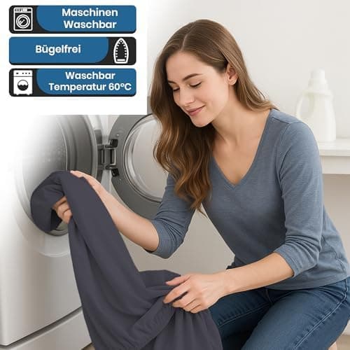 Spannbettlaken 90x200 cm – 100% Baumwoll‑Jersey, Tiefes Laken bis 25 cm – Weiß
