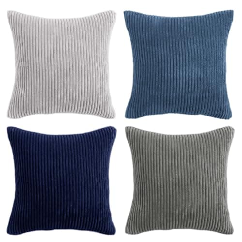 Softalker Kissenbezug 40x40 cm – 2er Set flauschig rosa, Dekokissenbezug für Sofa, Wohnzimmer & Schlafzimmer