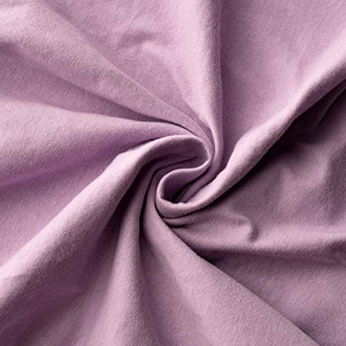 VelvetHome Spannbettlaken 120 x 200 cm – 100% gekämmte Baumwolle (Jersey), passend für Matratzen bis 25 cm