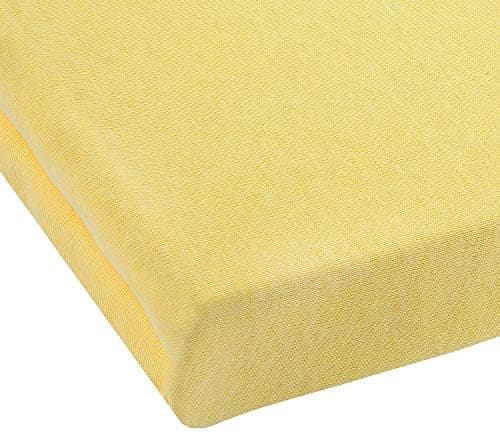 NatureMark Jersey-Spannbettlaken – 100% Baumwolle, 120 x 200 cm (Schoko Braun)