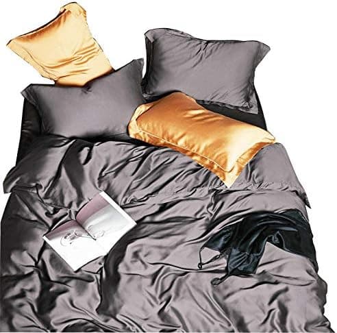 Tencel Bettwäsche-Set, 4-teilig (200×200 cm) – seidenweich & atmungsaktiv, Matcha Grün