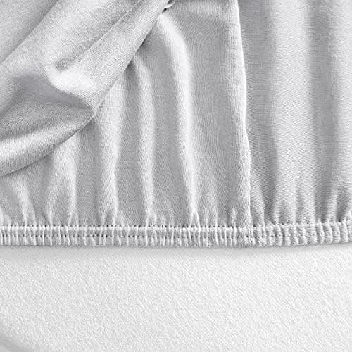 Mixibaby Spannbettlaken (Jersey) – 100% Baumwolle, 140 x 200 cm, Schwarz