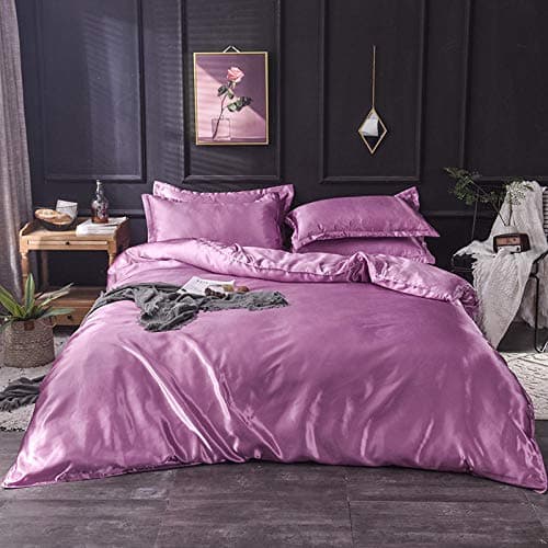 Bettwäsche-Set aus reiner Seide – Blau, Queen- & King-Size