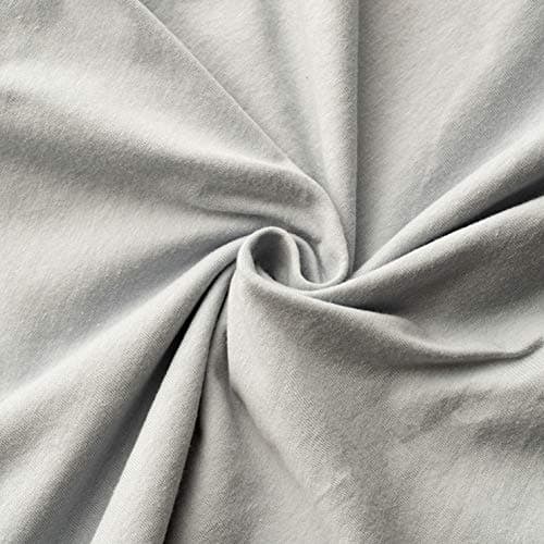 VelvetHome Spannbettlaken 120 x 200 cm – 100% gekämmte Baumwolle (Jersey), passend für Matratzen bis 25 cm