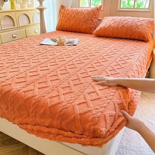 Premium Flanell Spannbettlaken – Winterwarm & Weich, Antirutsch-Design mit elastischem Rundumgummi | 90x200 cm inkl. Kis